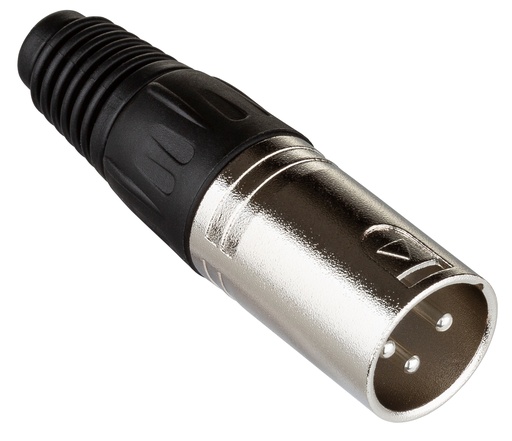 HILEC - XLR male CABLE - Male XLR connector for cable (2 pieces)