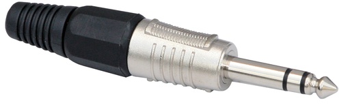 HILEC - STEREOJACK 6.3mm MALE CABLE - Male Stereo Jack connector 6.3mm (2 pieces)