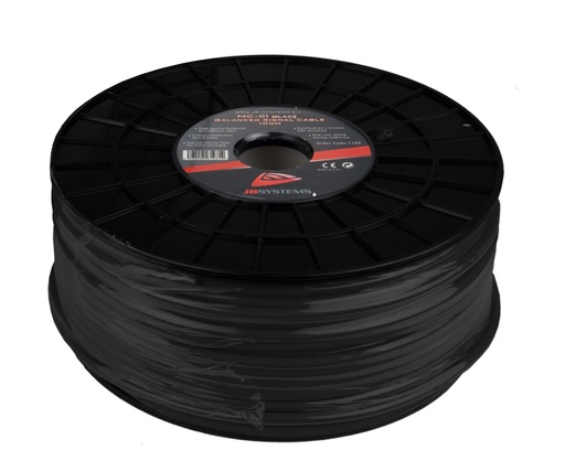 HILEC - MC-01 Black - High quality balanced microphone cable - 100m