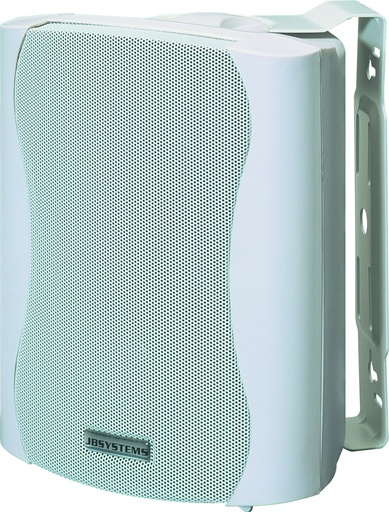 JB SYSTEMS - K-50/White (1 pair) - Plastic outdoor speaker: 5.25" - 50Wrms / 8ohm - white - IP43