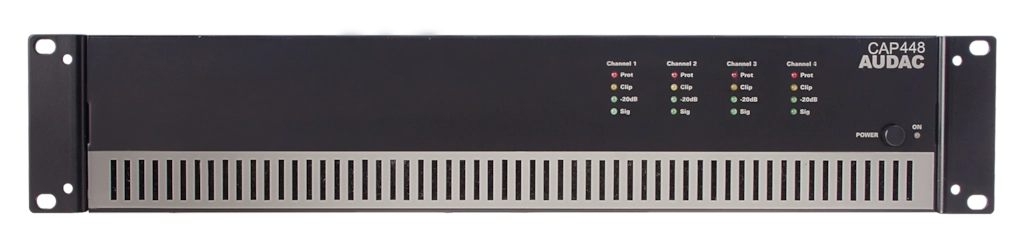 AUDAC - CAP448 - Quad-channel power amplifier 4 x 480W 100V