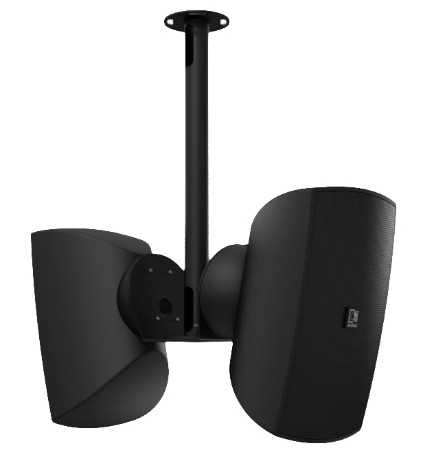 AUDAC - CMA142M/B - Cluster mounting set 2 x ATEO4M speaker - Black version - 2 x ATEO4M only