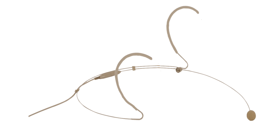 AUDAC - CMX726/S - Headset condenser omni-directional microphone - Beige