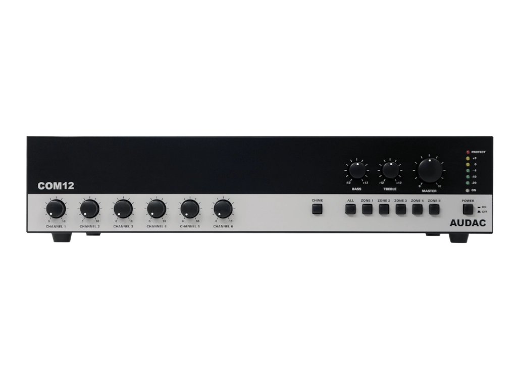 AUDAC - COM12MK2 - Public address amplifier 120W 100V - MK2 version
