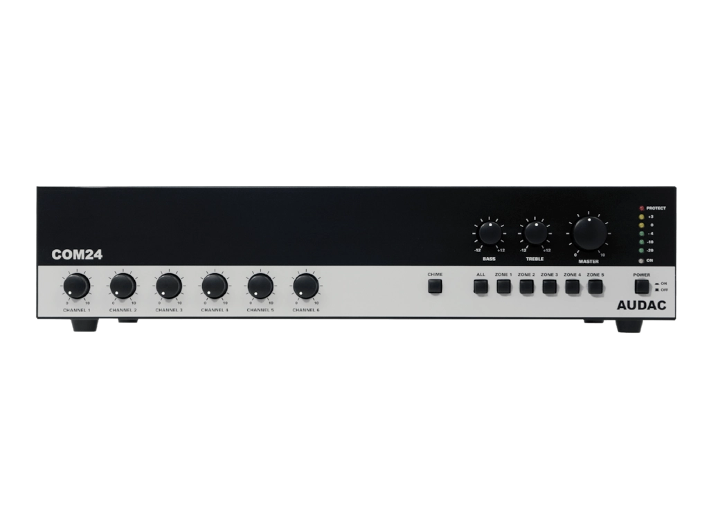 AUDAC - COM24MK2 - Public address amplifier 240W 100V - MK2 version