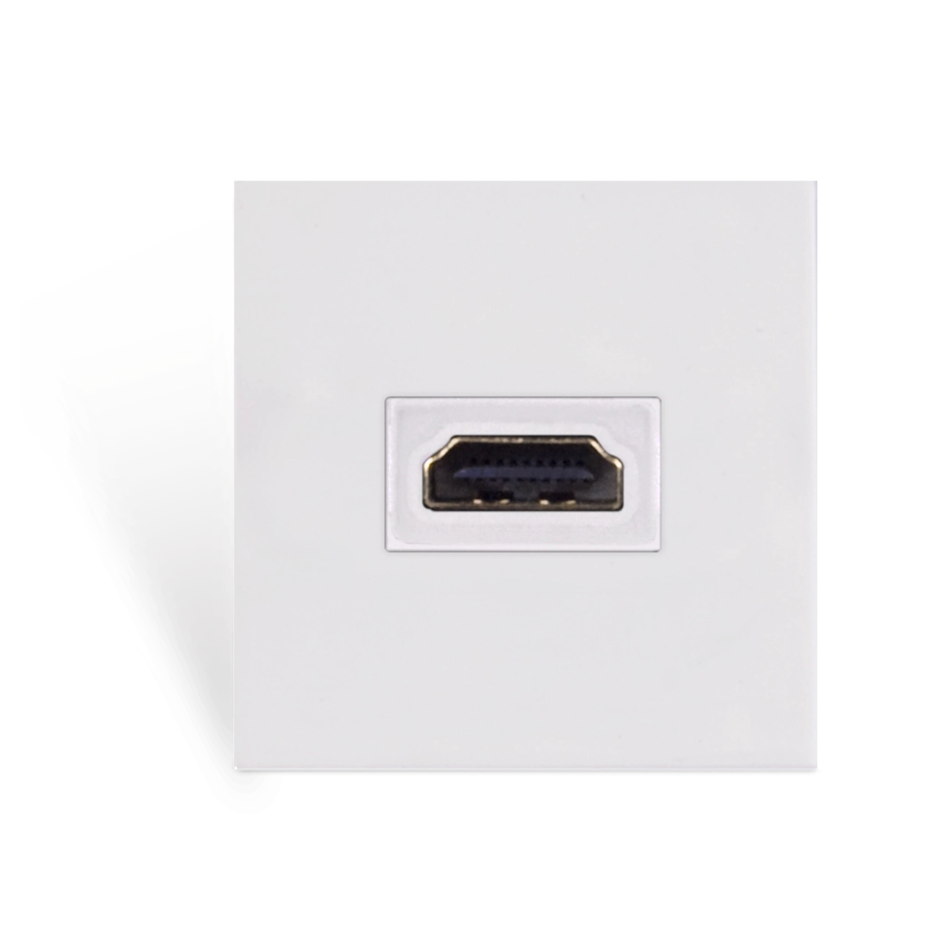 AUDAC - CP45HDM/W - Connection plate HDMI 45 x 45 mm - White version