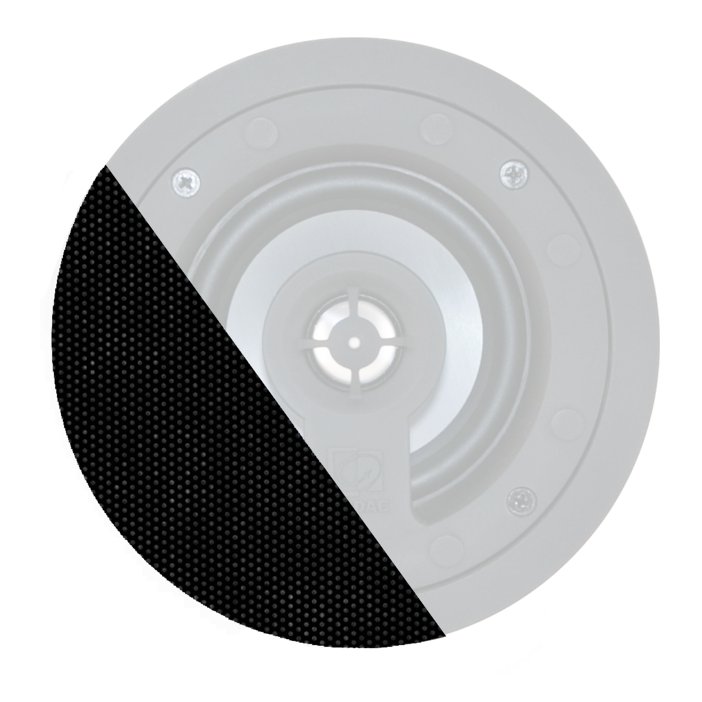 AUDAC - GLC06I/B - Front grill for CELO6 - Black version (RAL9005 + Logo)