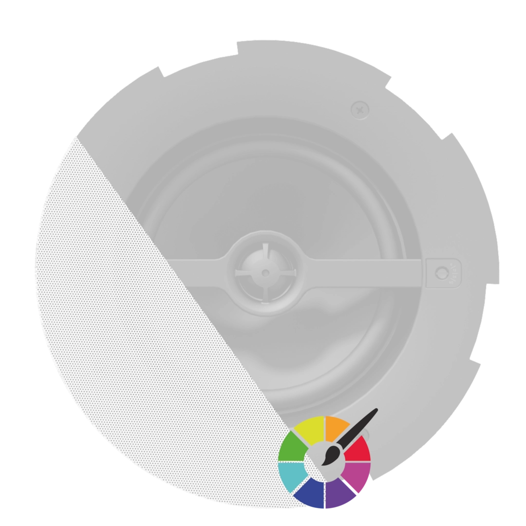 AUDAC - GLI06/OP - Front grill for CALI6 series with cloth & outdoor treatment - Paintable version