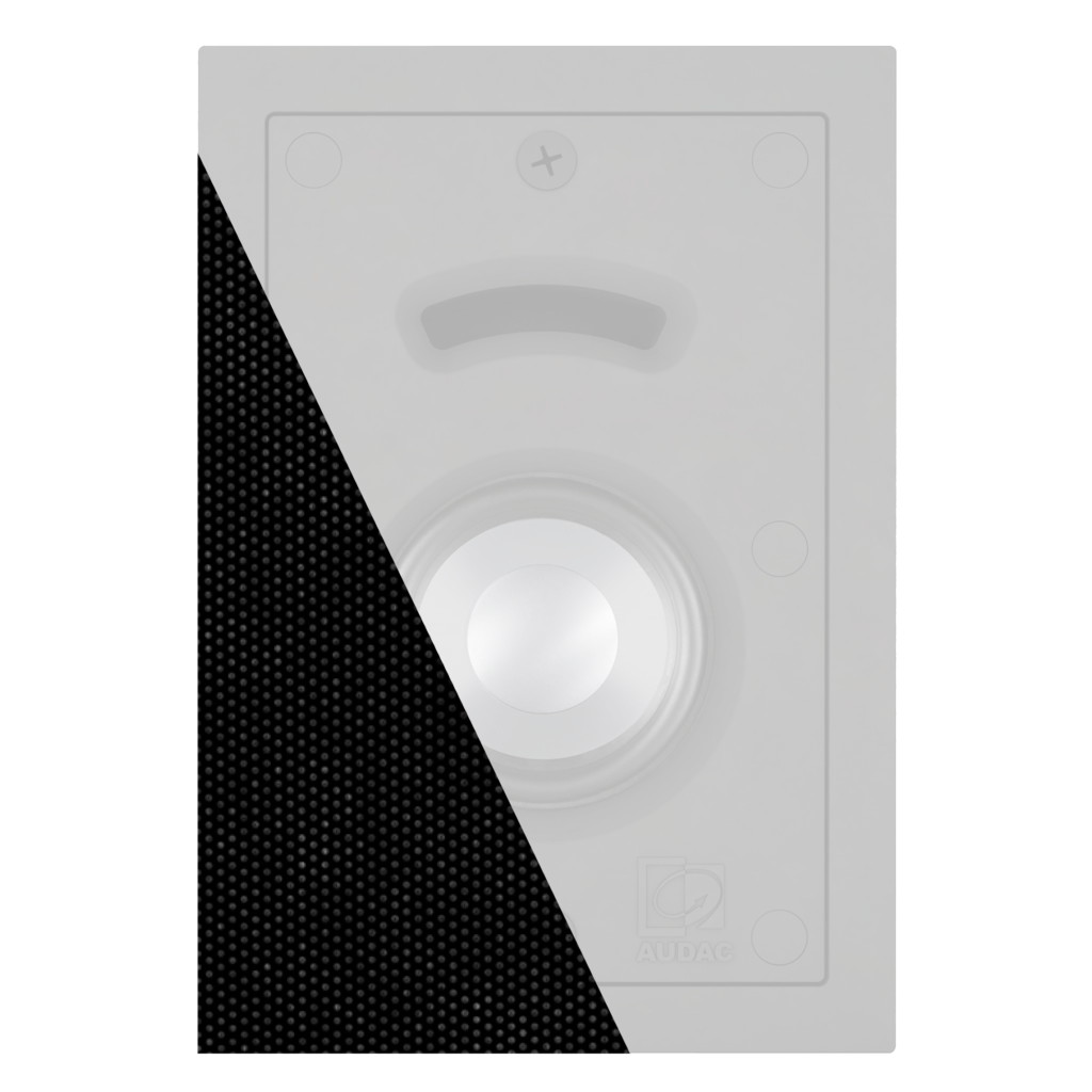 AUDAC - GLM02/B - Front grill for MERO2 - Black version (ral9005)