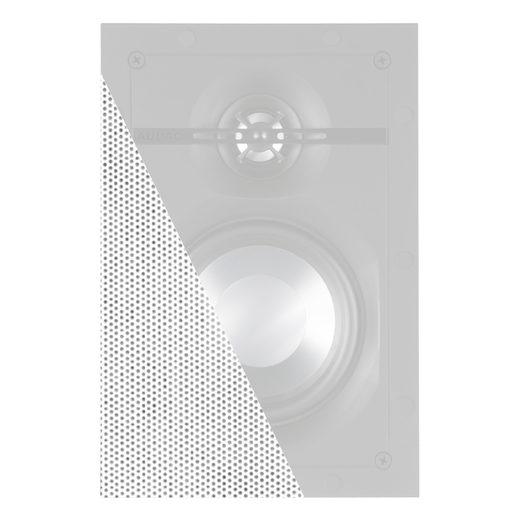 AUDAC - GLM05/W - Front grill for MERO5 - White version (ral9003)