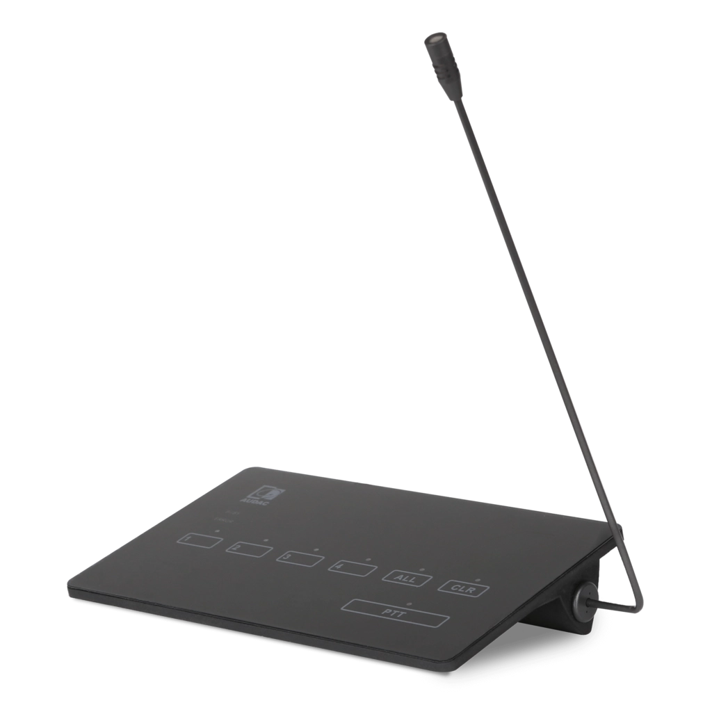 AUDAC - MPX48 - SurfaceTouch™ paging microphone 4 zones