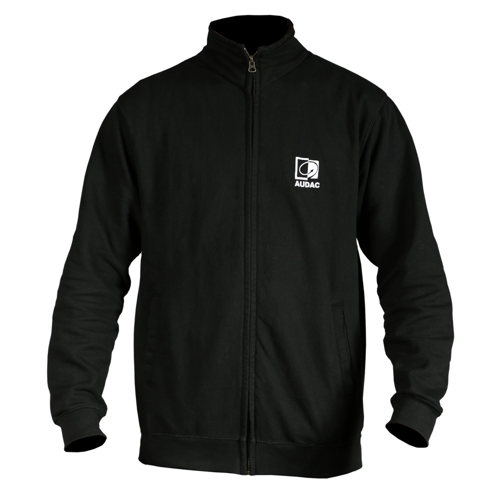 AUDAC - PROMO5122/M - AUDAC promotion sweater black - MEDIUM